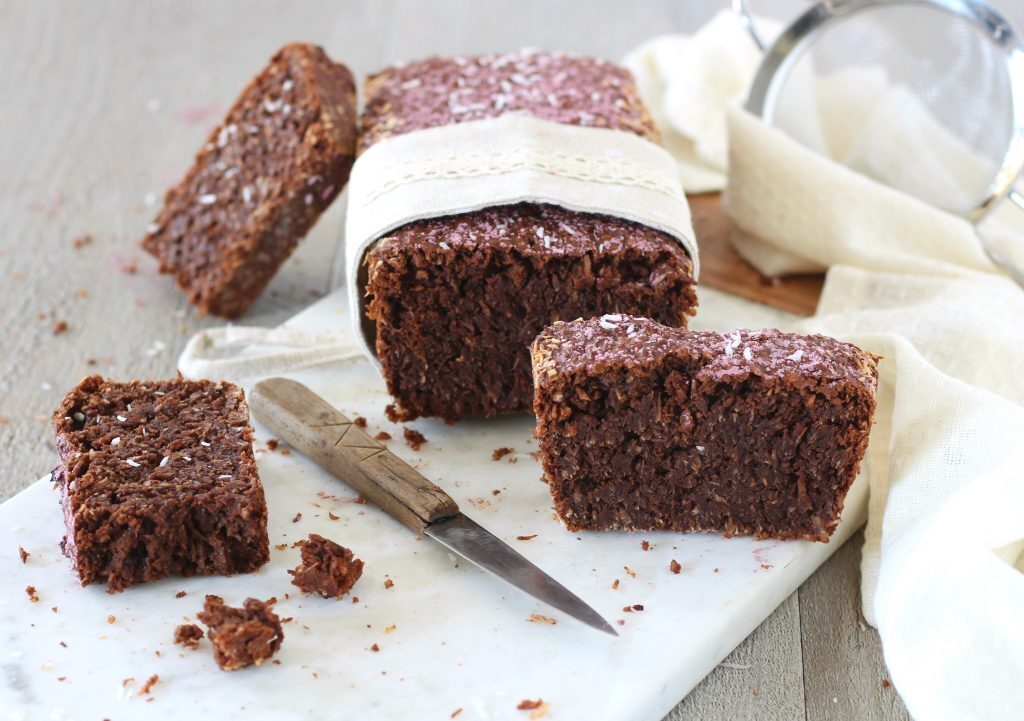 Plum cake vegano cocco e cioccolato