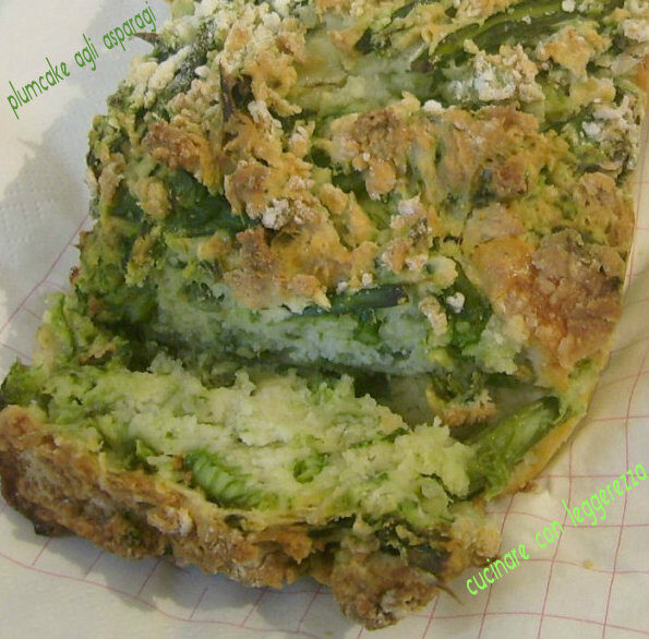 Plumcake agli asparagi