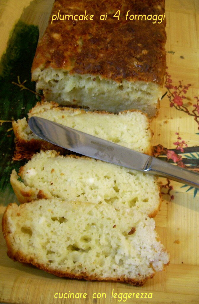 Plumcake ai 4 formaggi