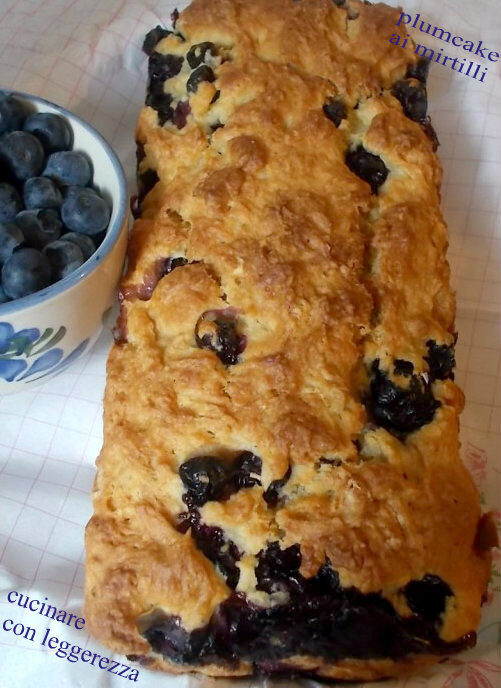Plumcake ai mirtilli