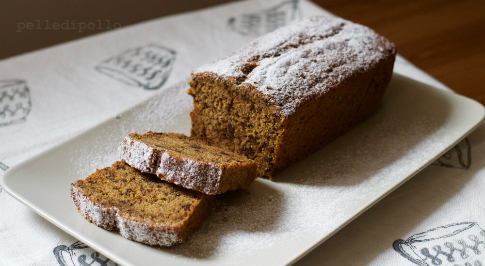 Plumcake al caffè e cioccolato