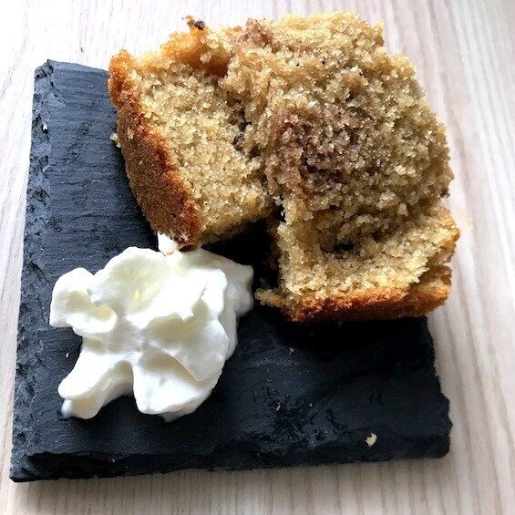 Plumcake al cappuccino