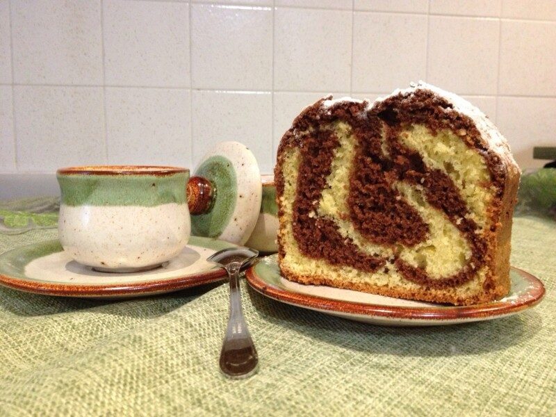 Plumcake al cioccolato aromatizzato all’arancio