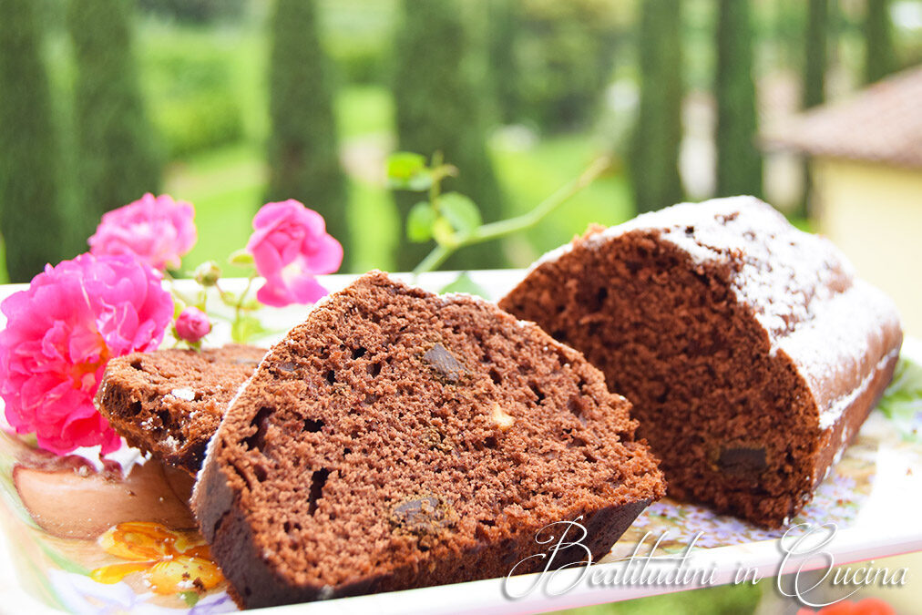 Plumcake al cioccolato extra fondente senza burro