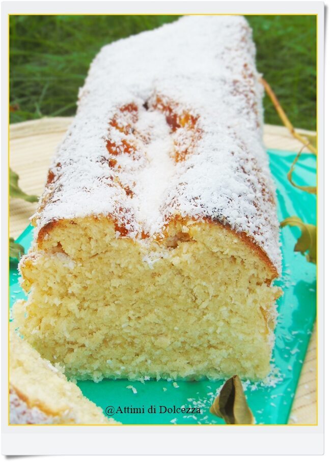 Plumcake al cocco e mascarpone
