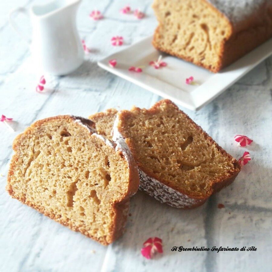 Plumcake al ginseng e yogurt