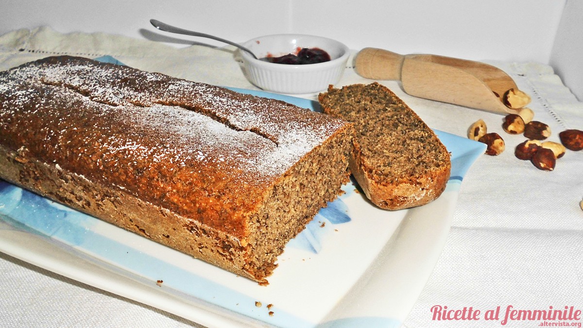Plumcake al grano saraceno senza lattosio e senza glutine