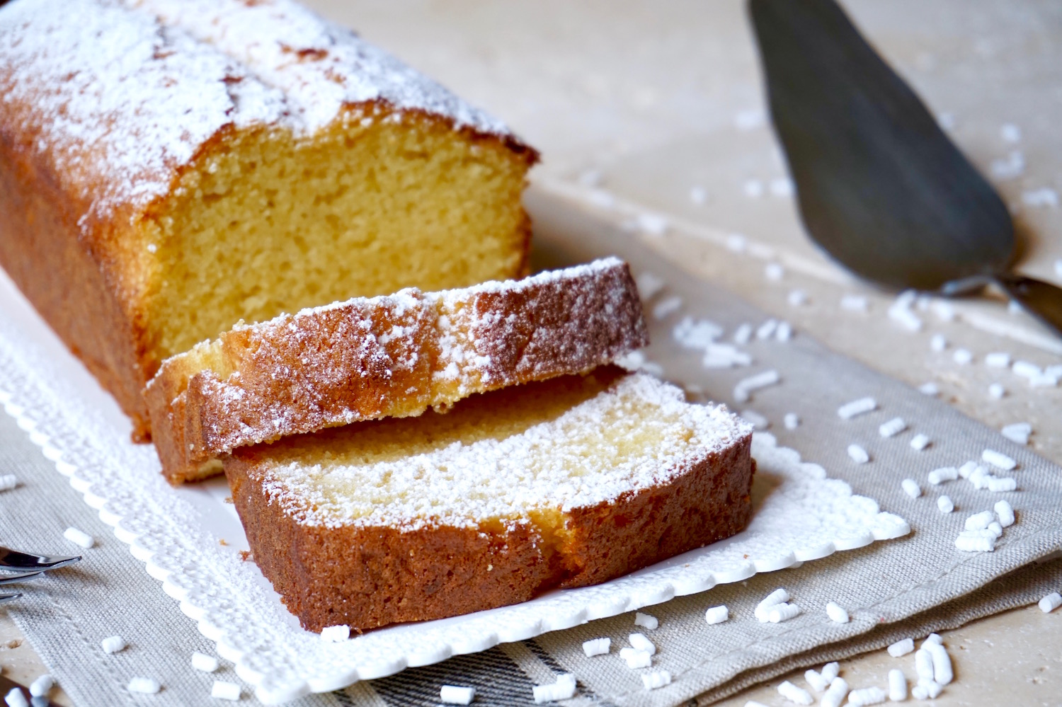 Plumcake al latte condensato