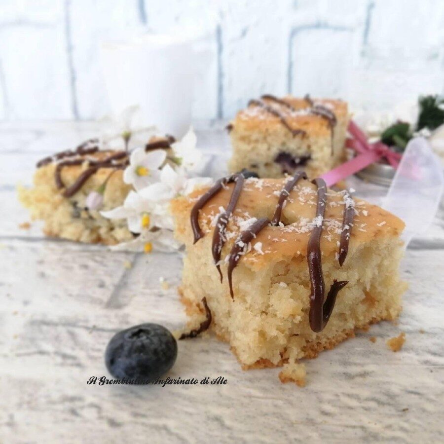 Plumcake al latte di cocco