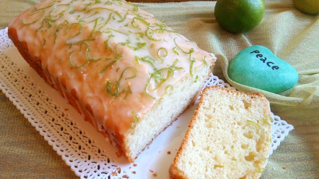 Plumcake al lime