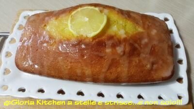 Plumcake al Limone con Bagna al Limoncello di Gloria KitchenUSA