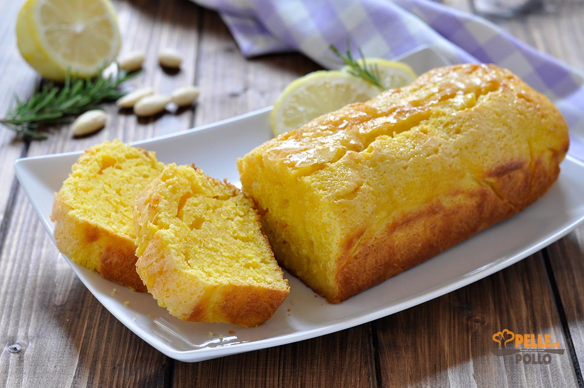 Plumcake al limone e mandorle