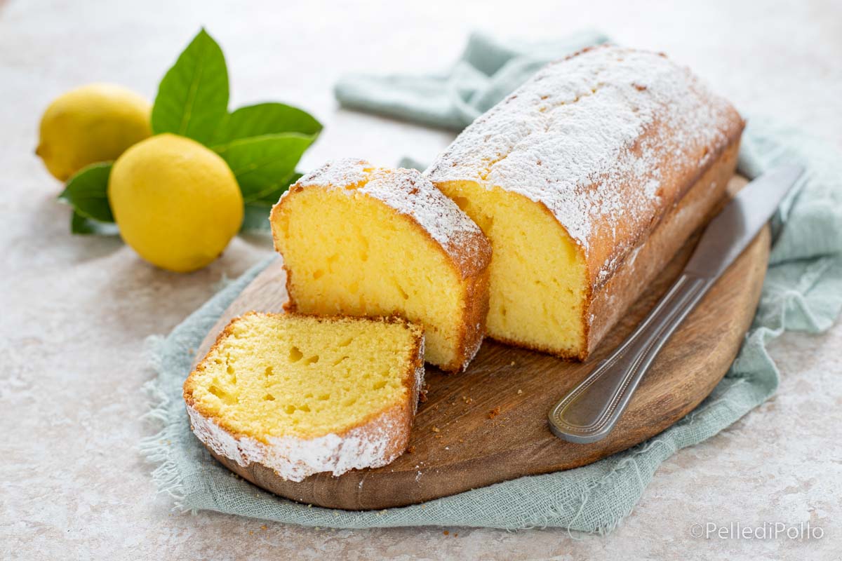 Plumcake al limone e panna