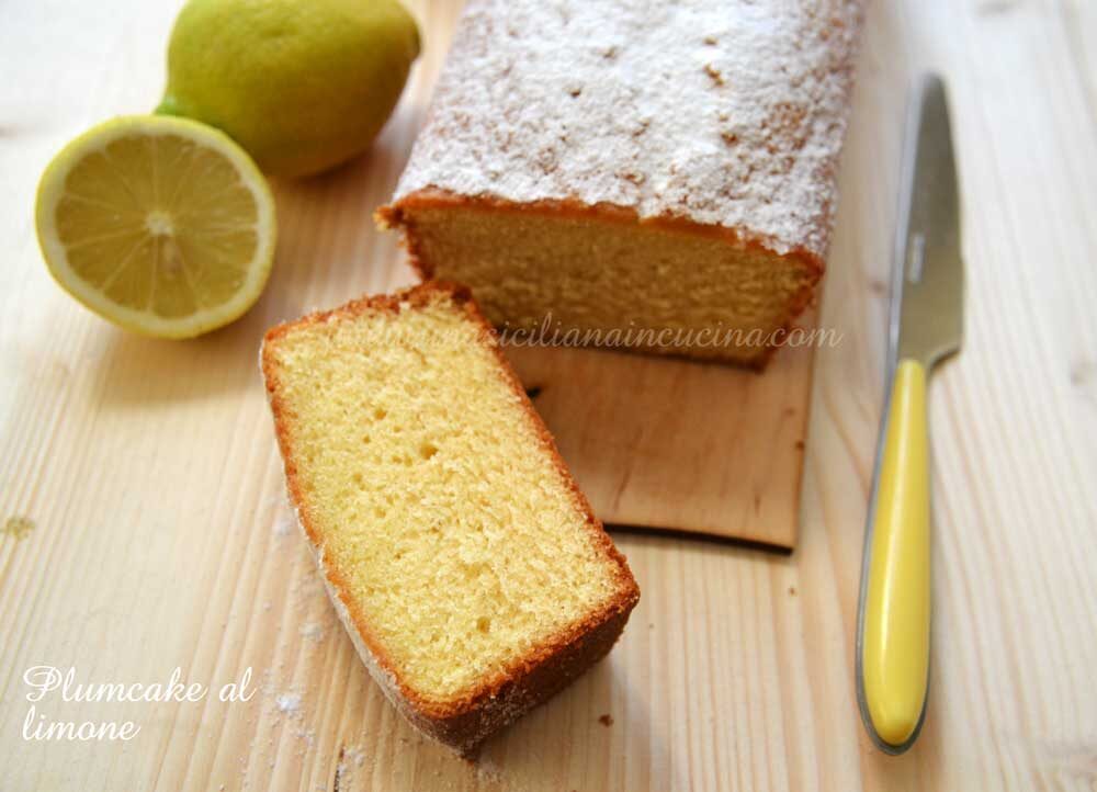 Plumcake al limone morbido