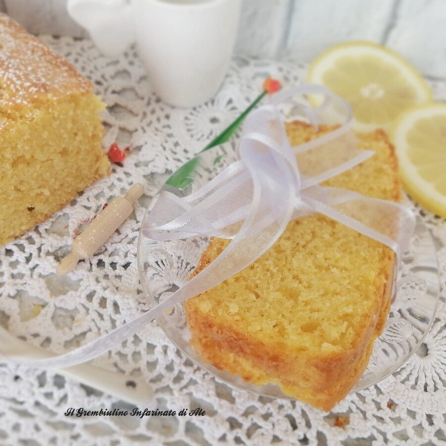 Plumcake al limone