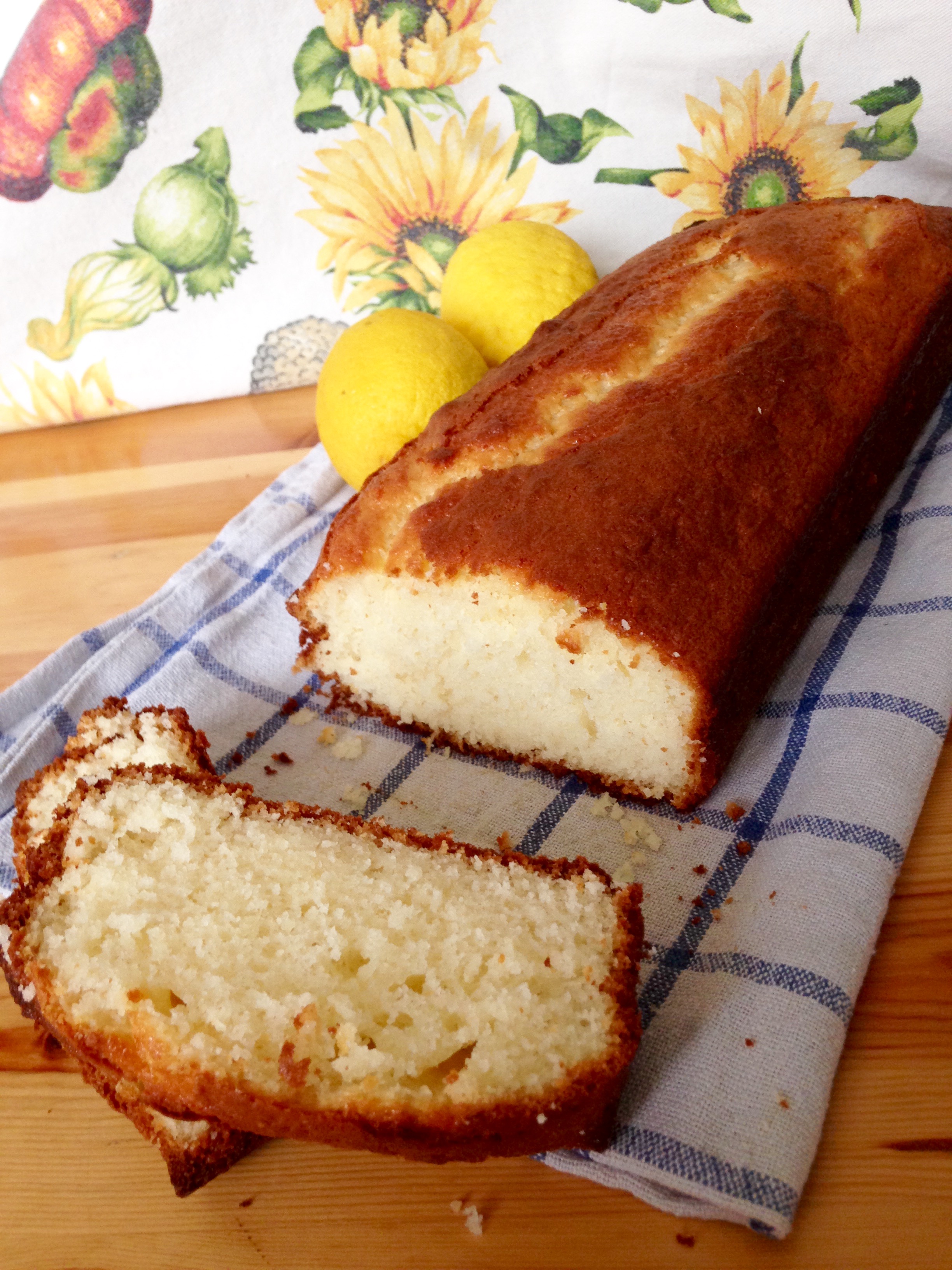 Plumcake al limone
