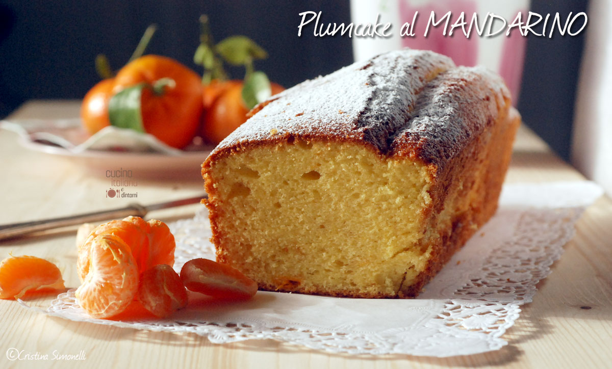 Plumcake al mandarino, senza burro