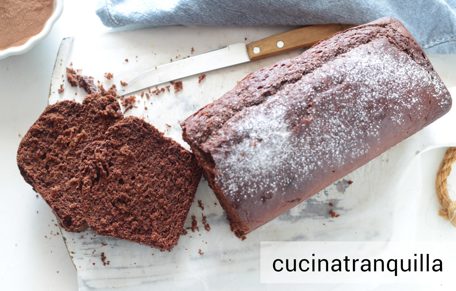 Plumcake al nesquik con sciroppo di agave