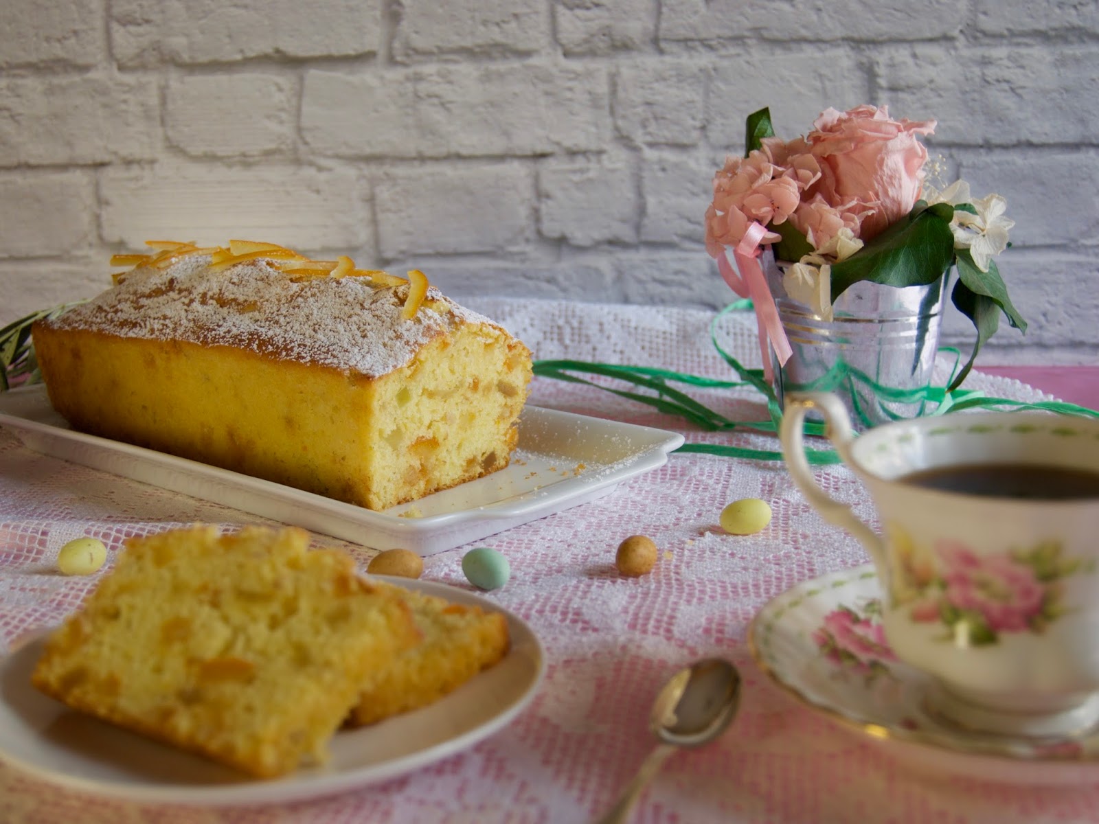 Plumcake al profumo di pastiera