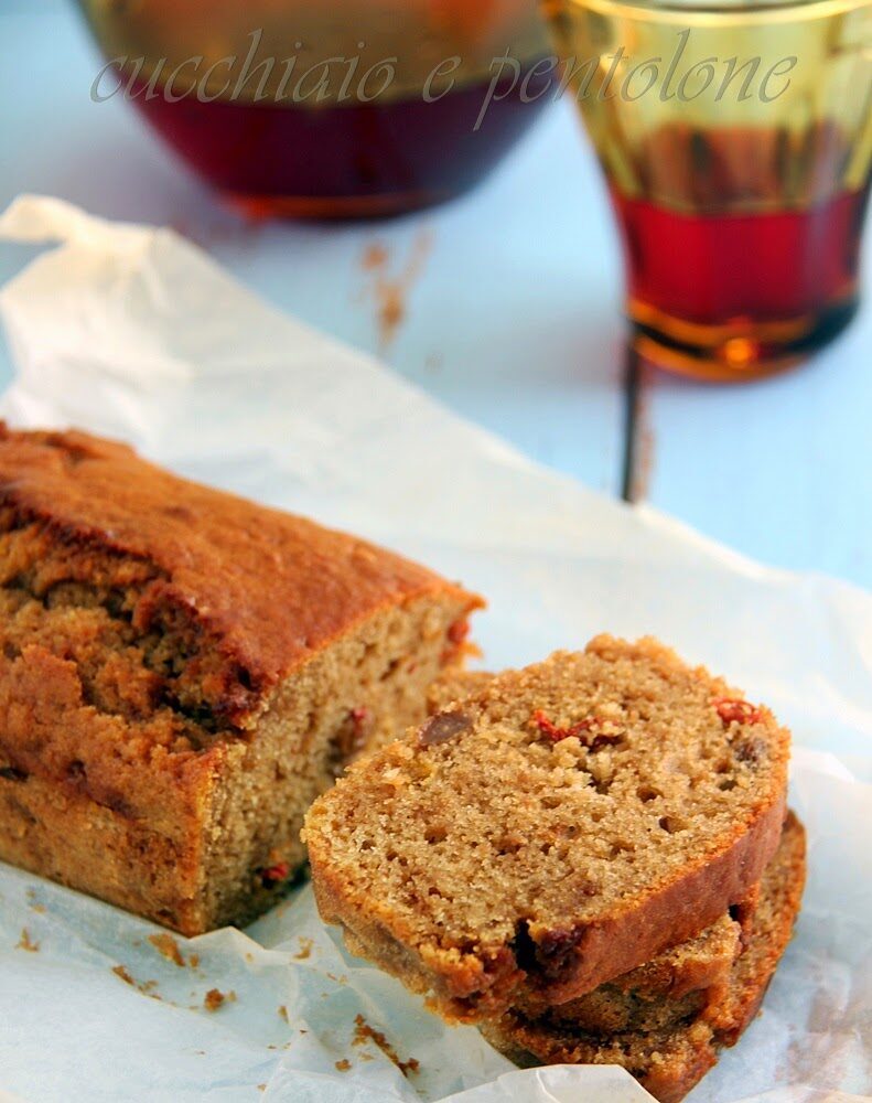 Plumcake al rum, uvetta e fava tonka