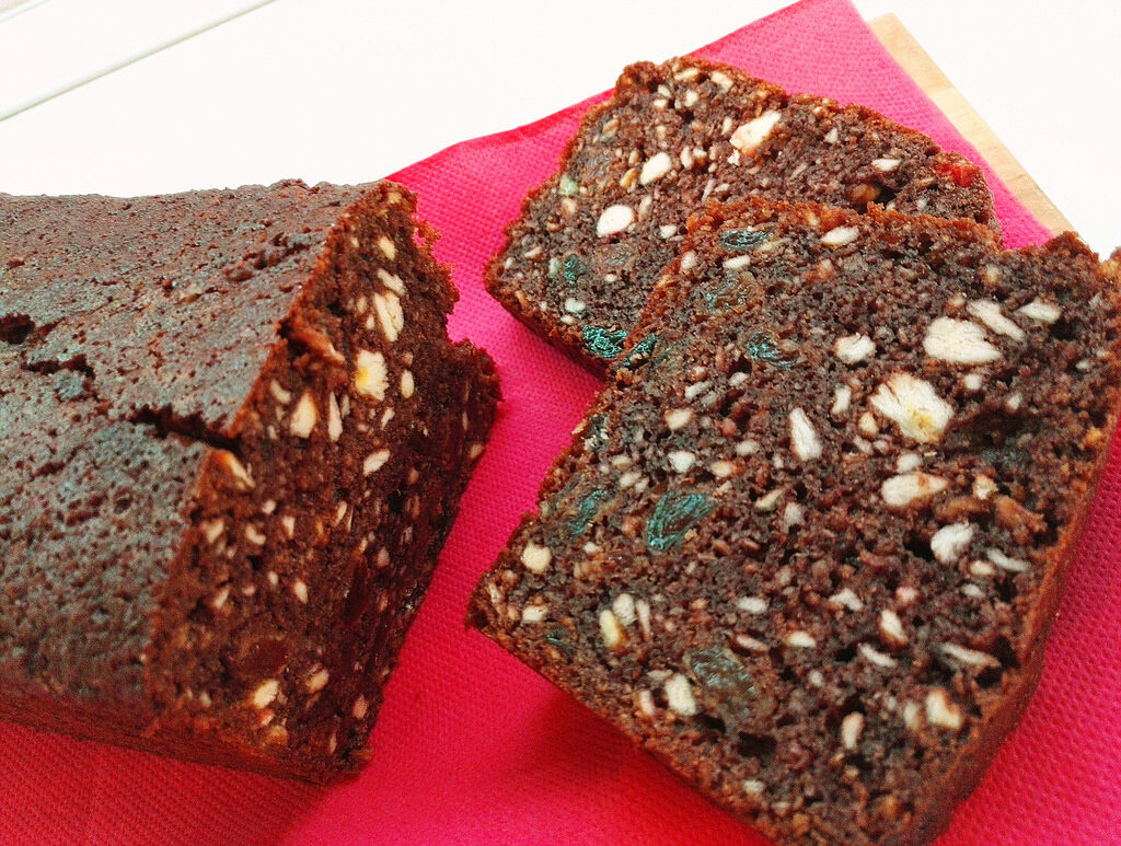 Plumcake al tarallo arcobaleno – come ti riciclo il tarallo