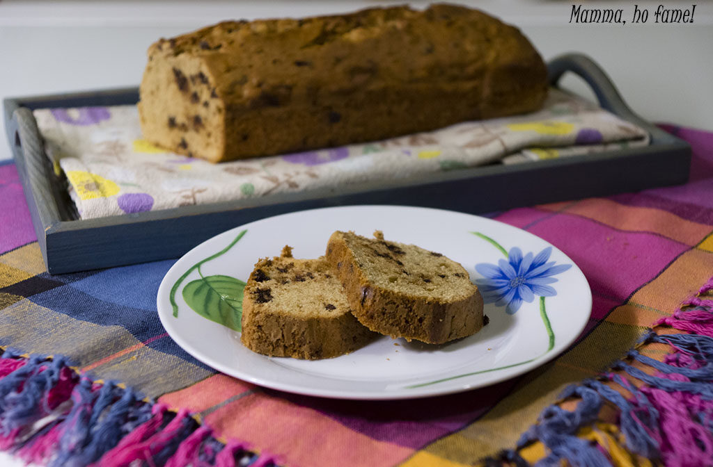 Plumcake alla banana o torta daniel tiger