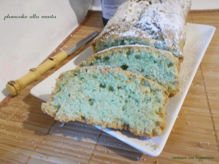 Plumcake alla menta