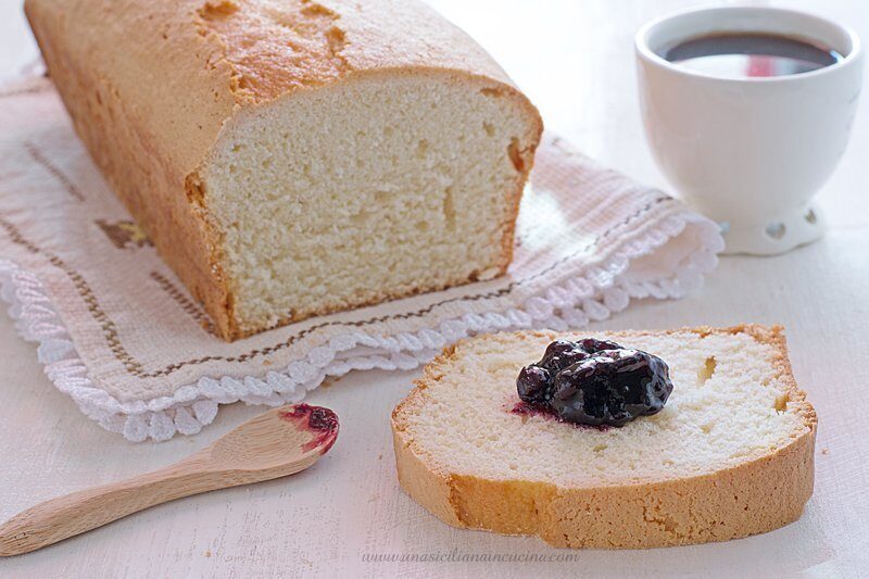 Plumcake alla panna goloso