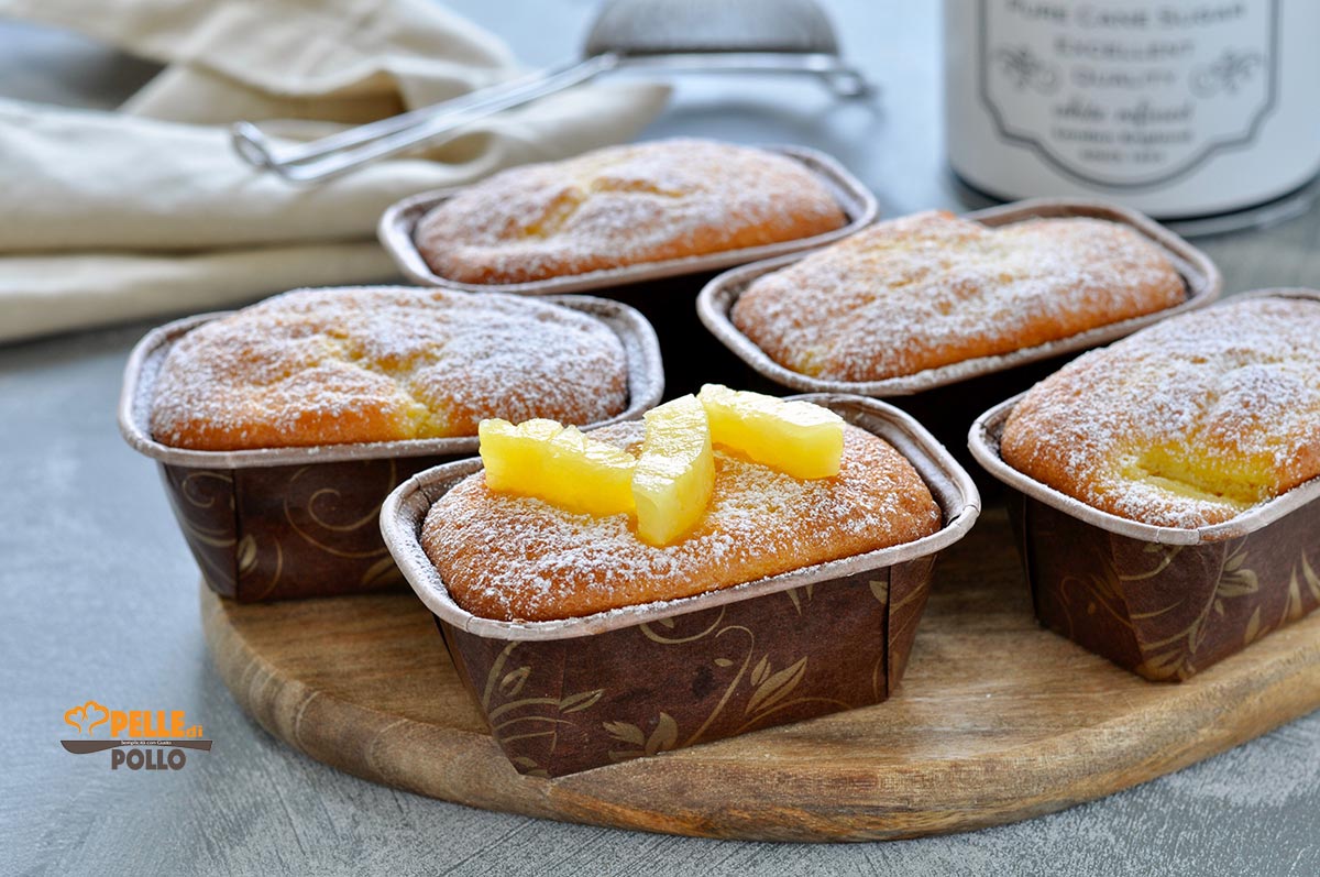 Plumcake all’ananas e yogurt