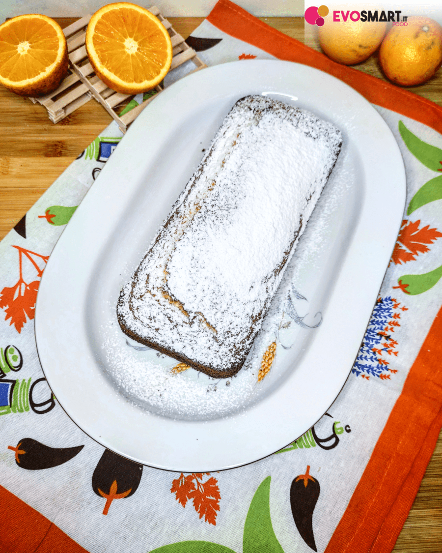 Plumcake all’arancia e cocco senza glutine e lattosio