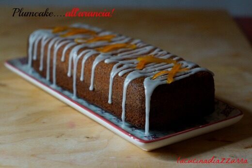 Plumcake all’arancia parlando del mio corso di cucina….