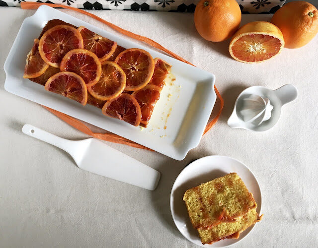 Plumcake all’arancia rossa