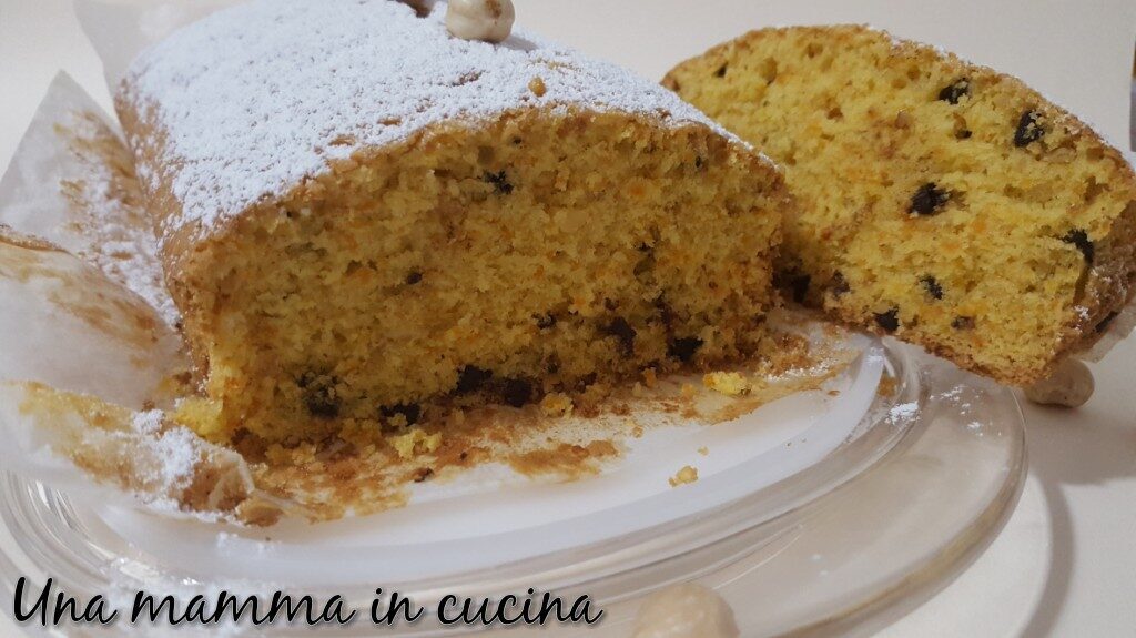 Plumcake alle carote e nocciole