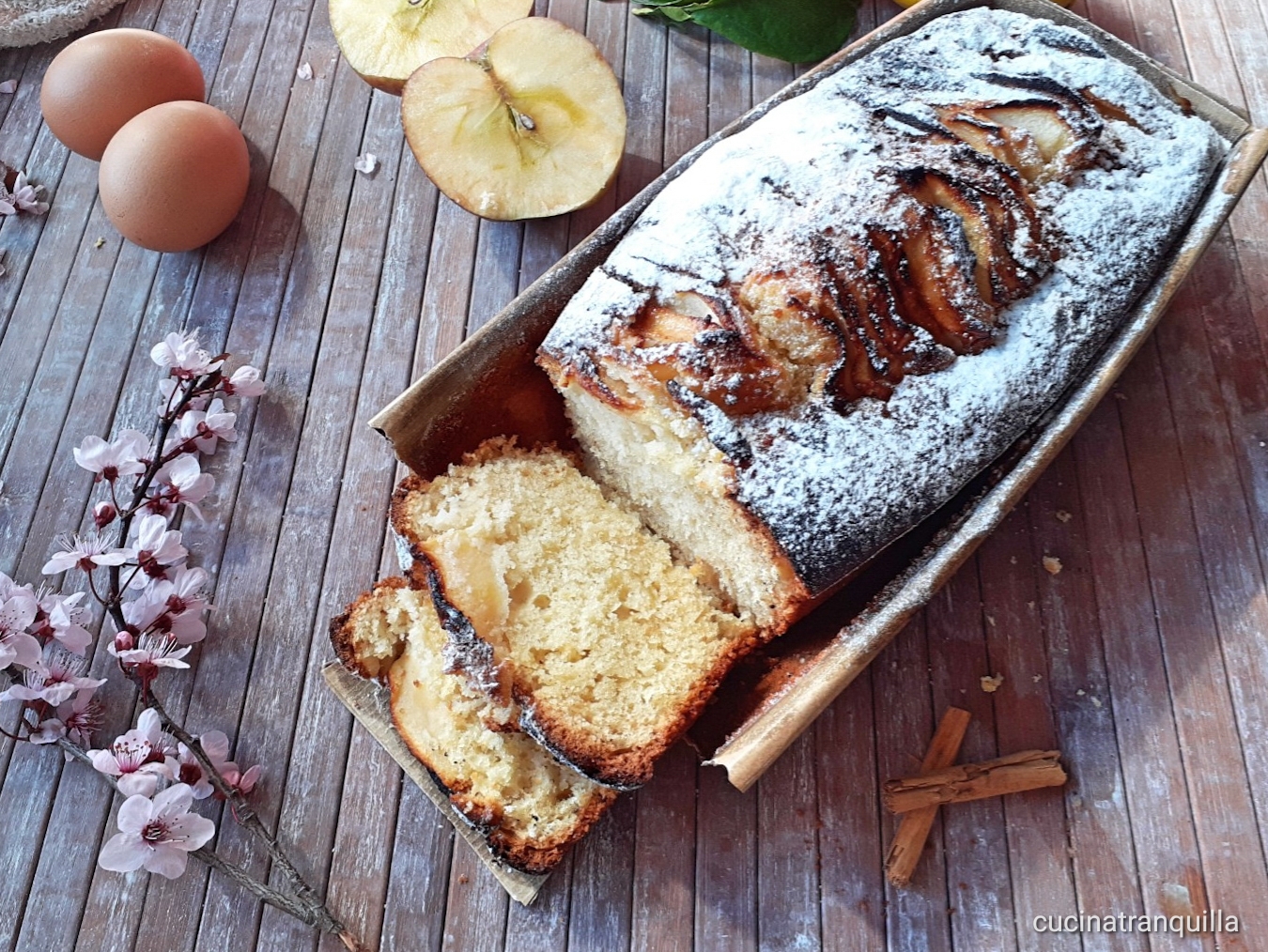 Plumcake alle mele