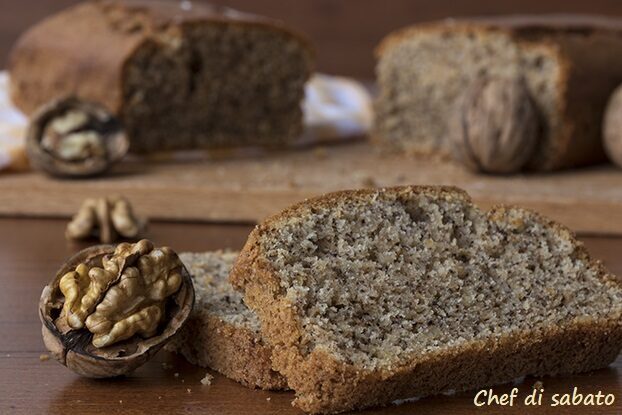 Plumcake alle noci