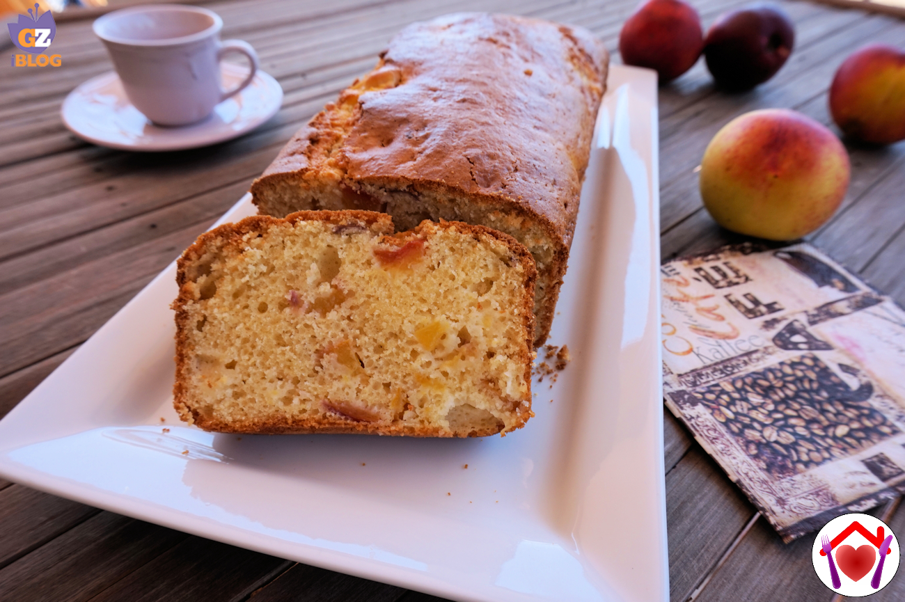 Plumcake alle pesche