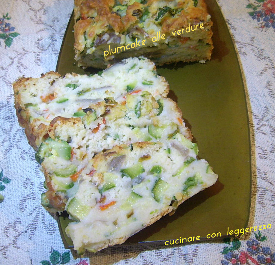 Plumcake alle verdure