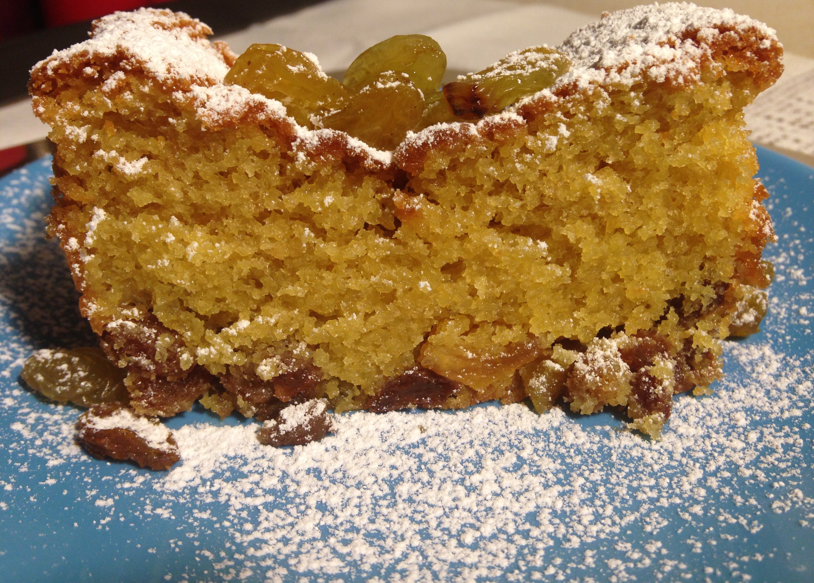Plumcake all’uvetta