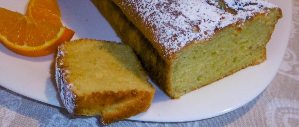 Plumcake arancia e yogurt