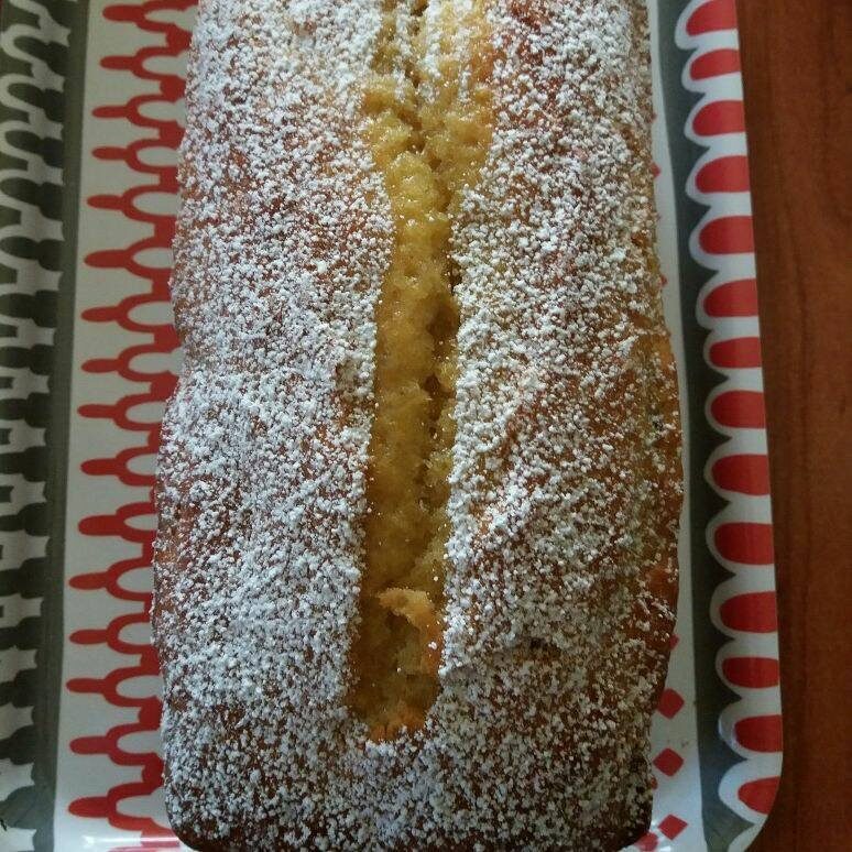 Plumcake banane e gocce di cioccolato