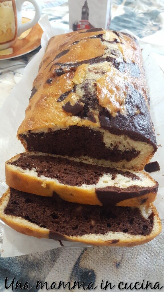 PLUMCAKE BICOLORE ALLO YOGURT