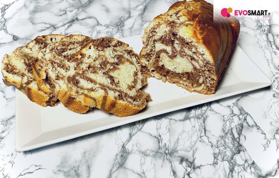 Plumcake bicolore: colazione sana e golosa