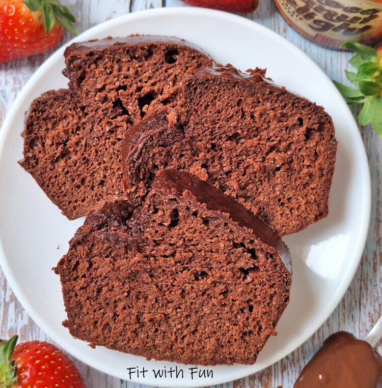 Plumcake cacao e yogurt greco soffice e proteico