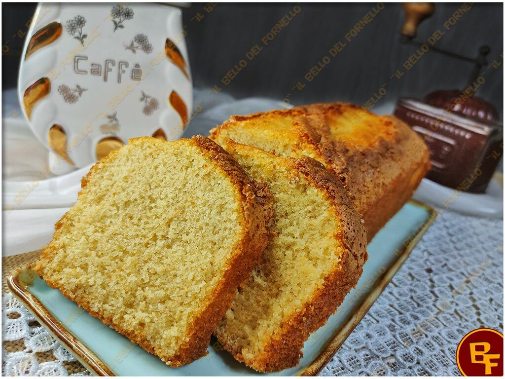 Plumcake cappuccino senza lattosio