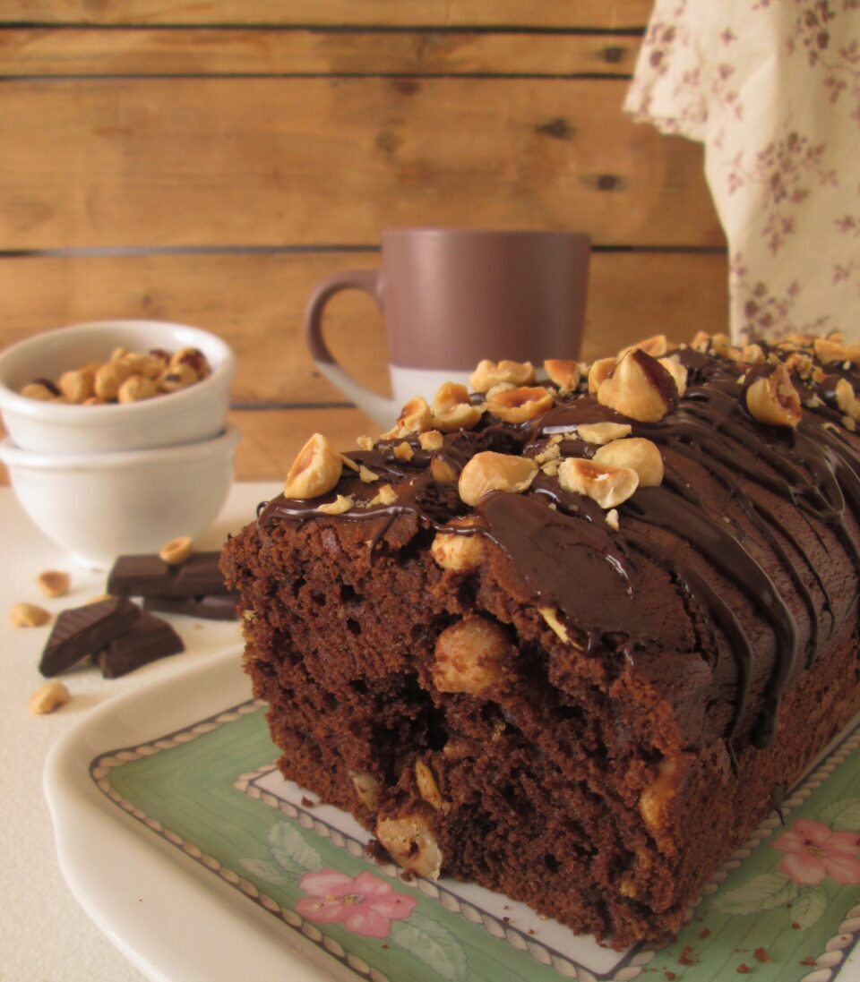 Plumcake cioccolato e nocciole