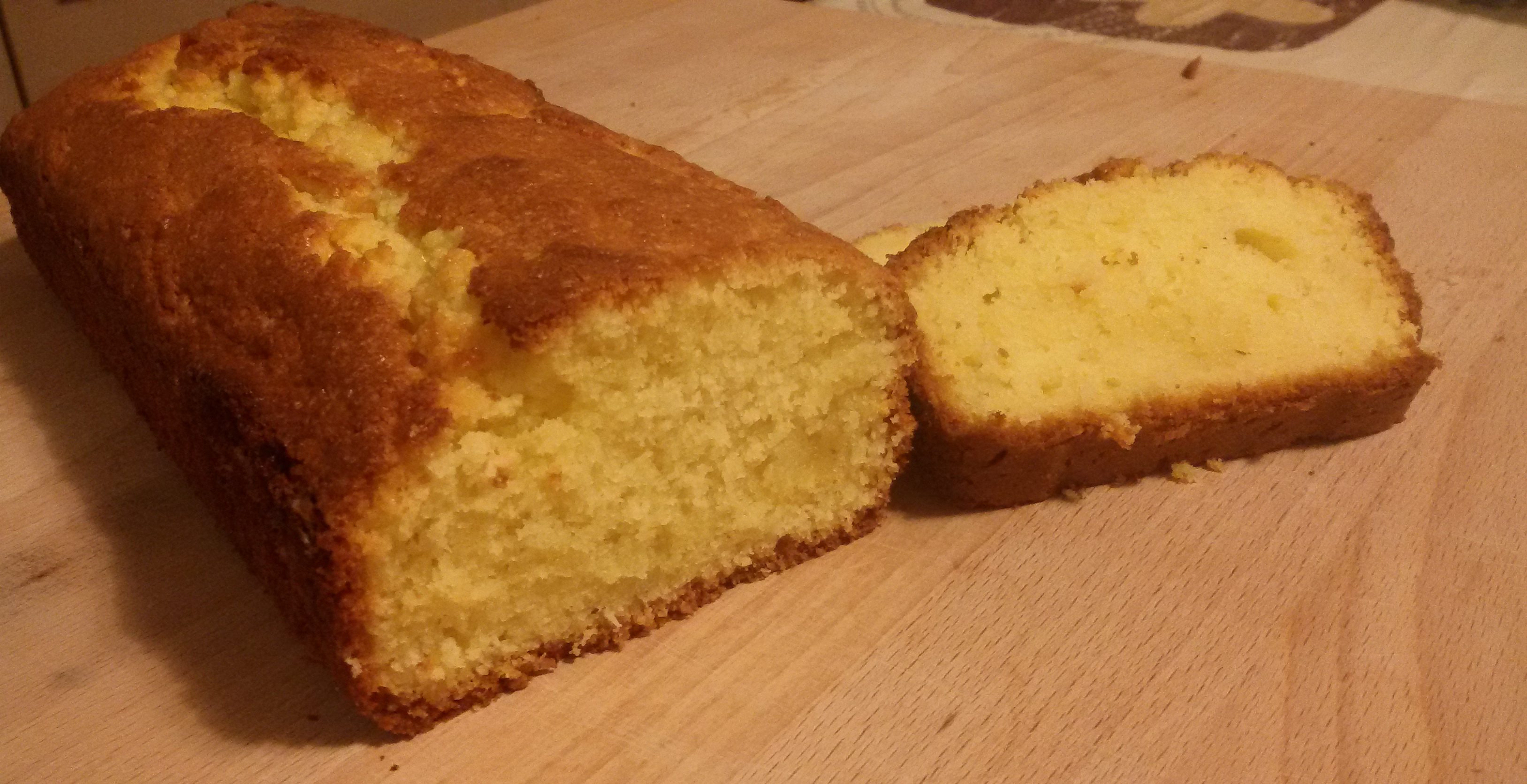 Plumcake cocco e lime