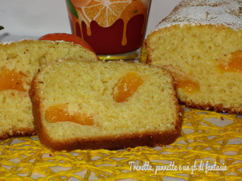 Plumcake cocco e mandarino