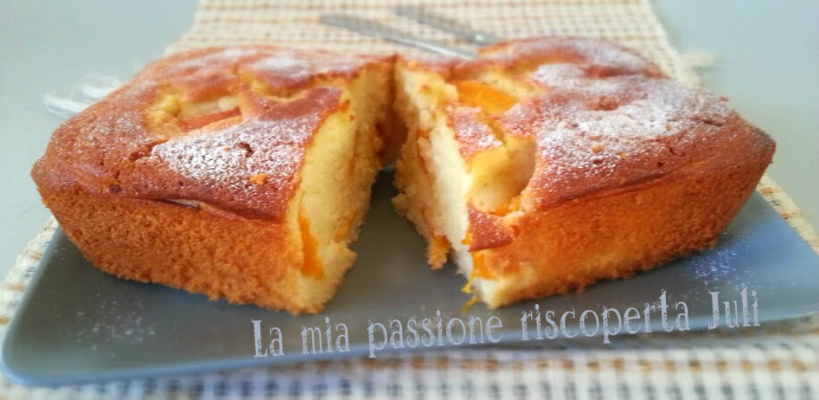 Plumcake con albicocche e yogurt fatta con bimby