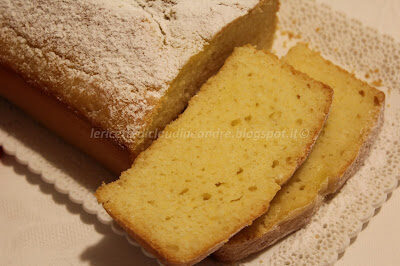 Plumcake con albumi al limone e mandarino (di riciclo)