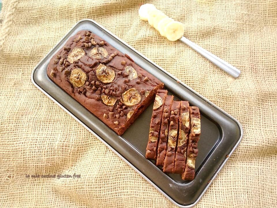 Plumcake con banana e cacao